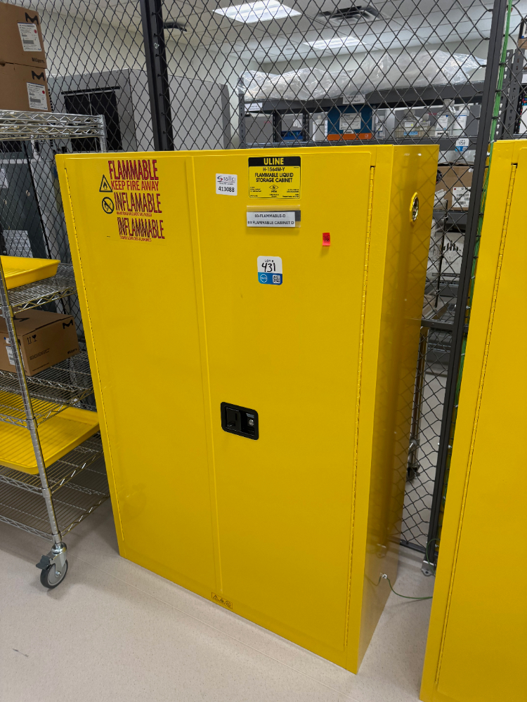 Image of ULINE 45 Gallon Flammable Liquid Storage Cabinet